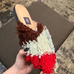 R13 Multicolor Textured Men's Sandals